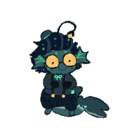 Baxter Hazbin Hotel Baxter Sticker