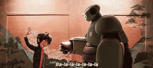 Baymax Hiro GIF