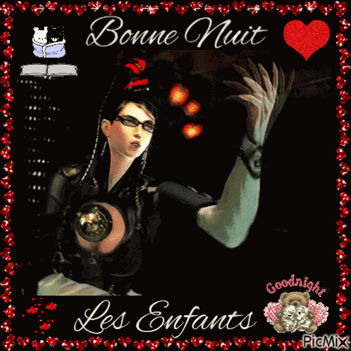 Bayonetta Bonne Nuit GIF