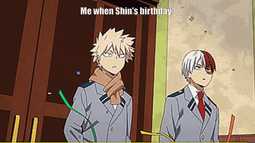 Bday My Hero Academia GIF