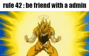 Be Friend With A Admin GIF