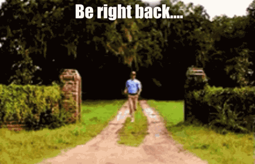 Be Right Back Im Taking Lunch GIF