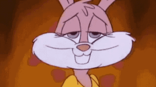 Be Still My Beating Heart Babs Bunny GIF