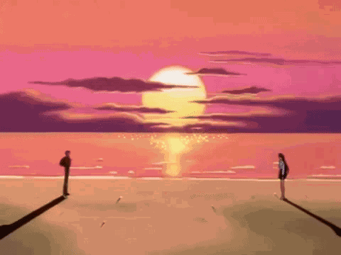 Beach Anime GIF