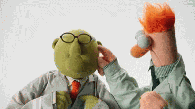 Beaker Scratching GIF