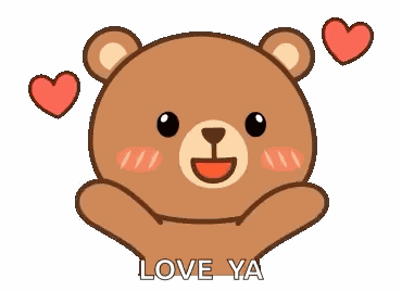 Bear Blow A Kiss GIF