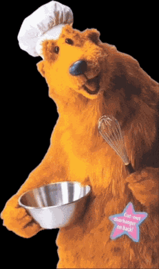 Bear In The Big Blue House Chef Bear Meme
