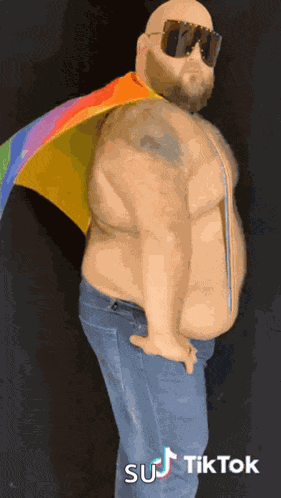 Bearded Bear Guy Slay GIF