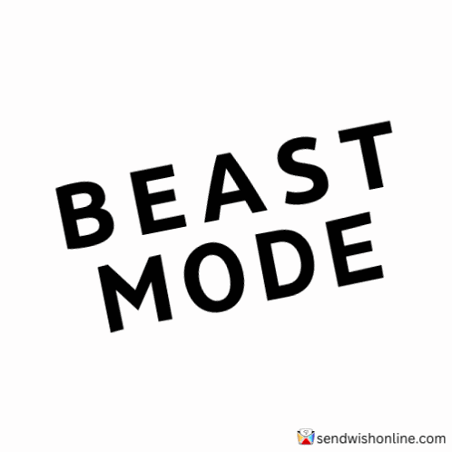 Beast Mode Beast Mode On GIF