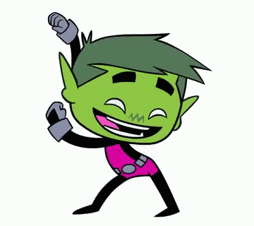 Beastboy Party Hard GIF