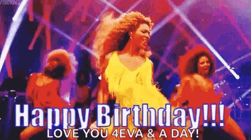 Beautiful Dancer Happy Birthday GIF