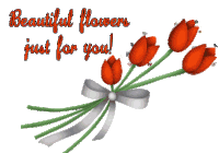 Beautiful Flowers Flowers For You Sticker