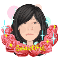 Beautiful Flowers Sticker