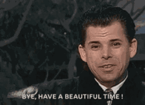 Beautiful Time Bye GIF