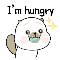 Beaver White Sticker