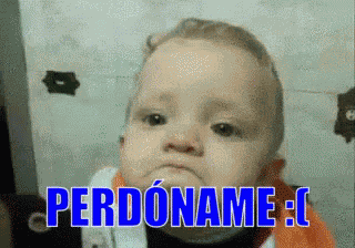 Bebé Triste Perdóname Discúlpame GIF