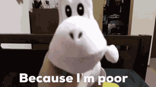 Because Im Poor Because I Am Poor Moment GIF