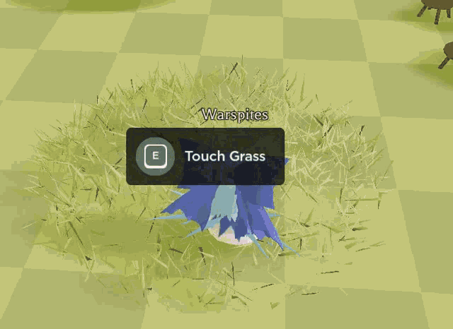 Becomefumo Cirno Grass GIF