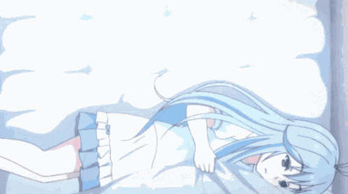Bed Girl GIF