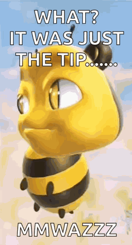 Bee Rizz Bee Eyebrow GIF