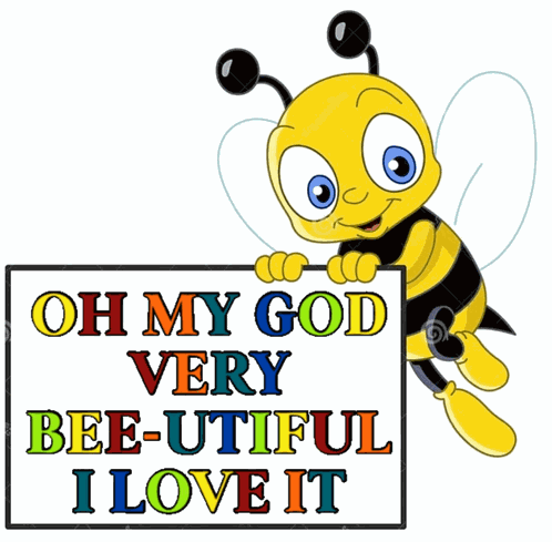 Bee-utiful Beautiful GIF