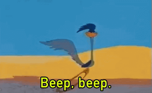 Beep Beep GIF