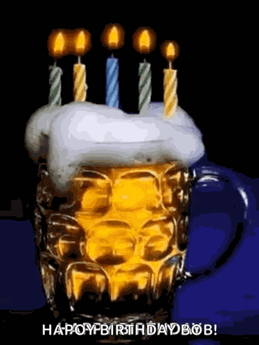 Beer Candles GIF