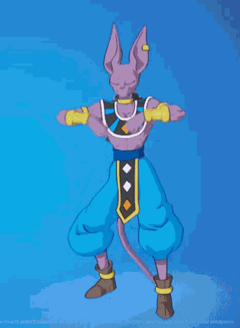 Beerus Fortnite GIF