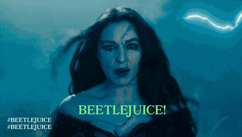 Beetlejuice Beetlejuice Beetlejuice GIF