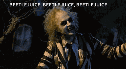 Beetlejuice Smile GIF