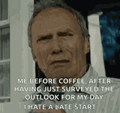 Before Coffee Scorn GIF