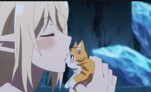 Beheneko Anime Cat GIF