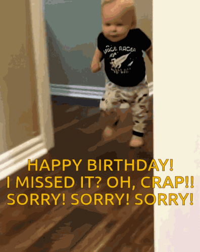 Belated Belated Birthday GIF