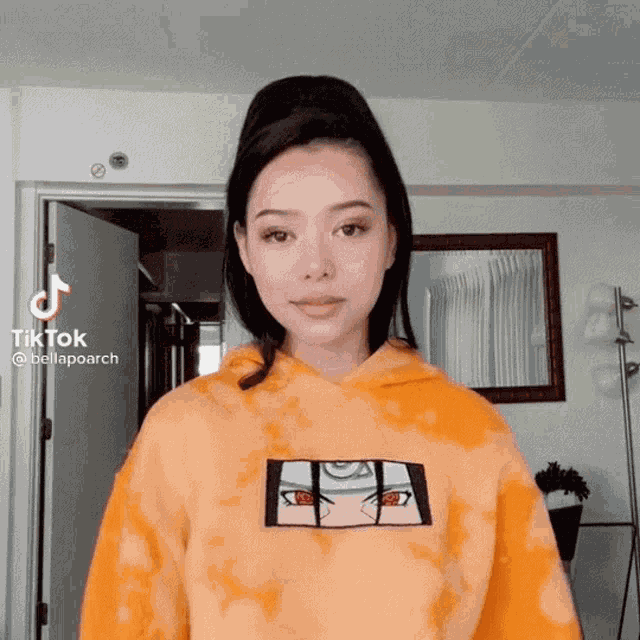 Bella Poarch Nya Ichi Ni San Nya Arigato GIF