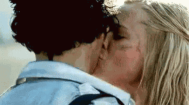Bellamy Blake Kiss GIF