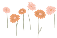 Belle Fiore Flowers Sticker