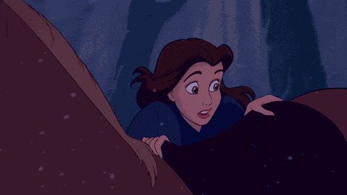 Belle Thinking GIF
