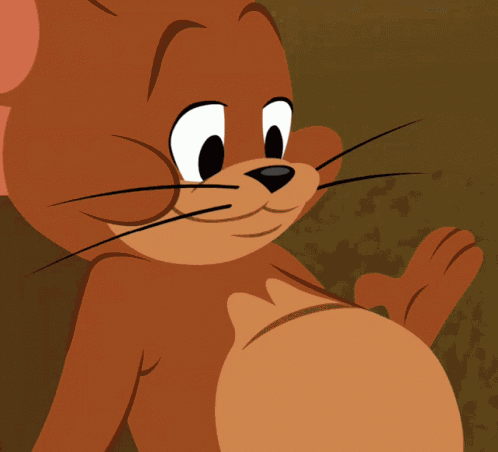 Belly Jerry Mouse GIF