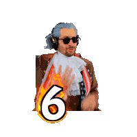 Ben Jammins 6 7 Height Sticker