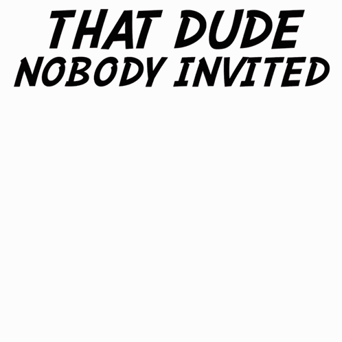 Ben Jammins Inviting Himself GIF