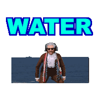 Ben Jammins Water Sticker