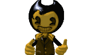 Bendy Batdr Meme Sticker