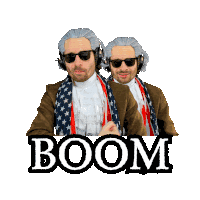 Benjammins Boom Sticker