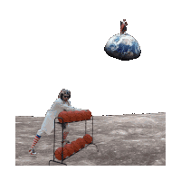 Benjammins Earth Sticker