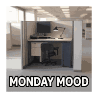 Benjammins Monday Moo Sticker