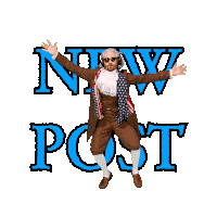 Benjammins New Post Sticker