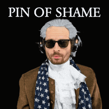 Benjammins Pin Of Shame GIF