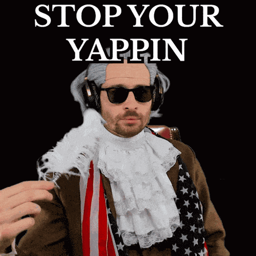 Benjammins Stop Your Yapping GIF