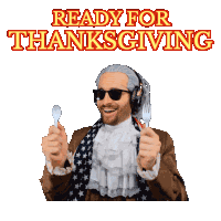 Benjammins Thanksgiving Sticker