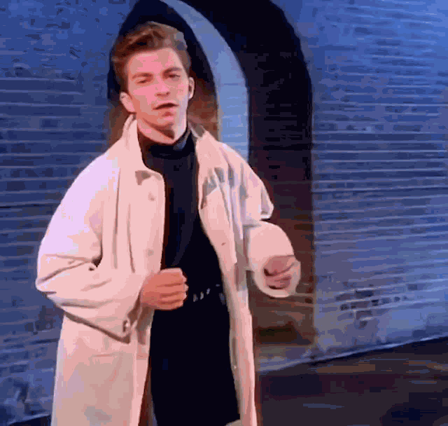 Benny Shilling Rick Astley Never Gonna Give You Up GIF